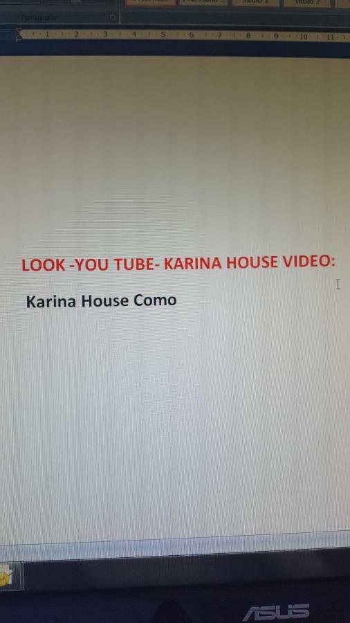 Karina House - كومو المظهر الخارجي الصورة